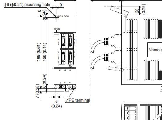 Mitsubishi MR J2 10C